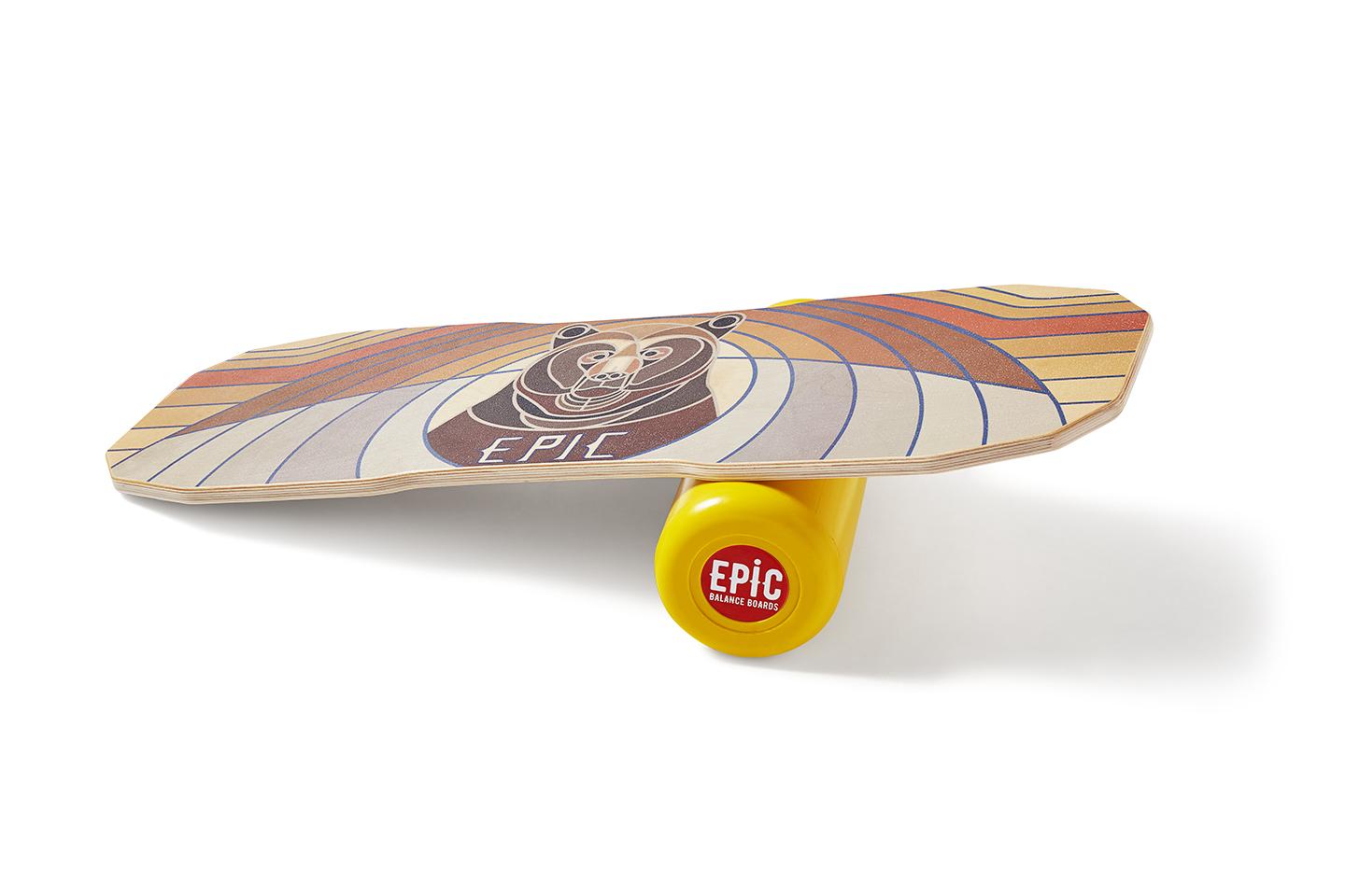EPIC Balance Boards Roller Black